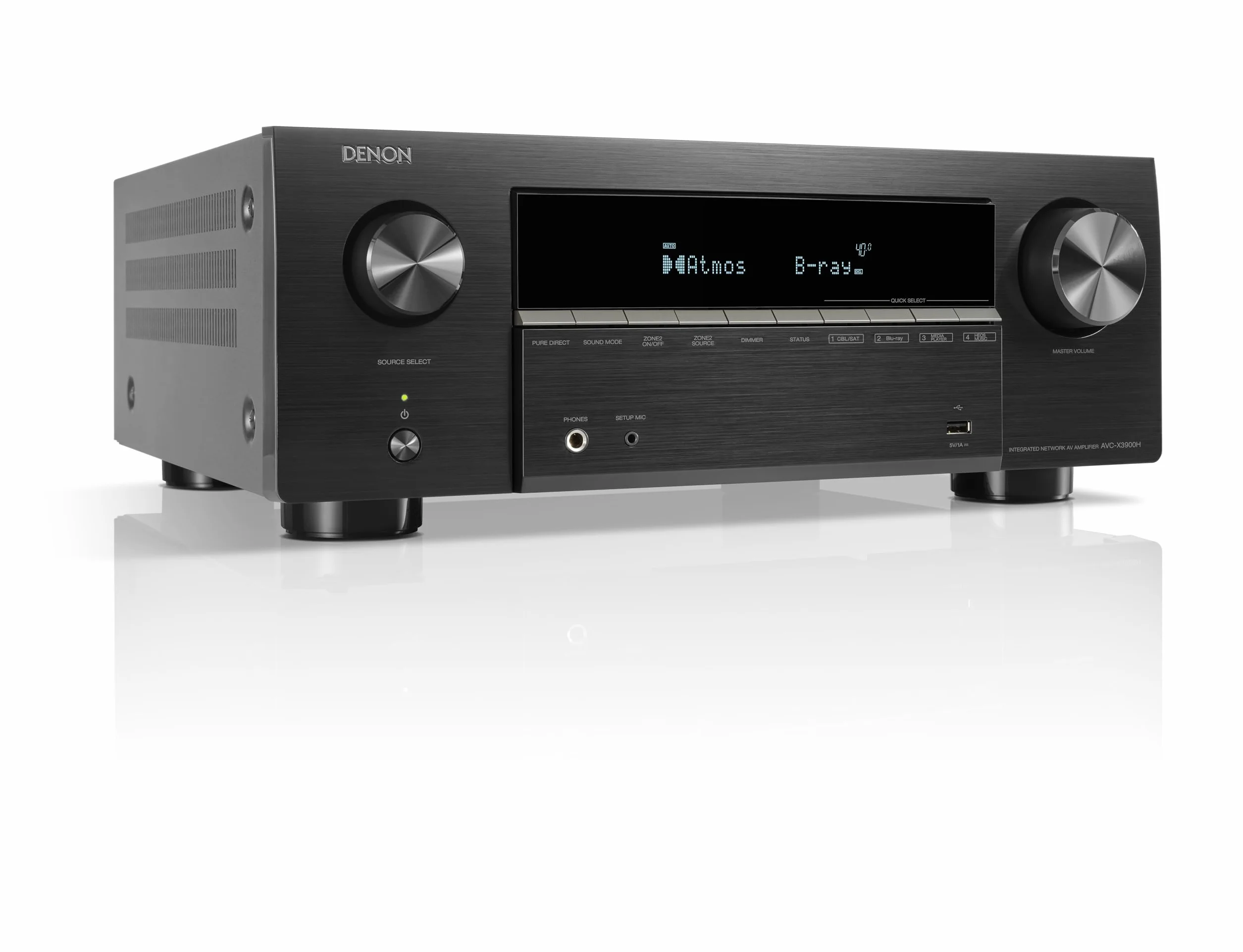 Denon AVC-X3900H 9.4-Kanal AV-Receiver mit Dolby Atmos, DTS:X, AURO-3D, IMAX Enhanced, 6X HDMI 2.1 (8K)