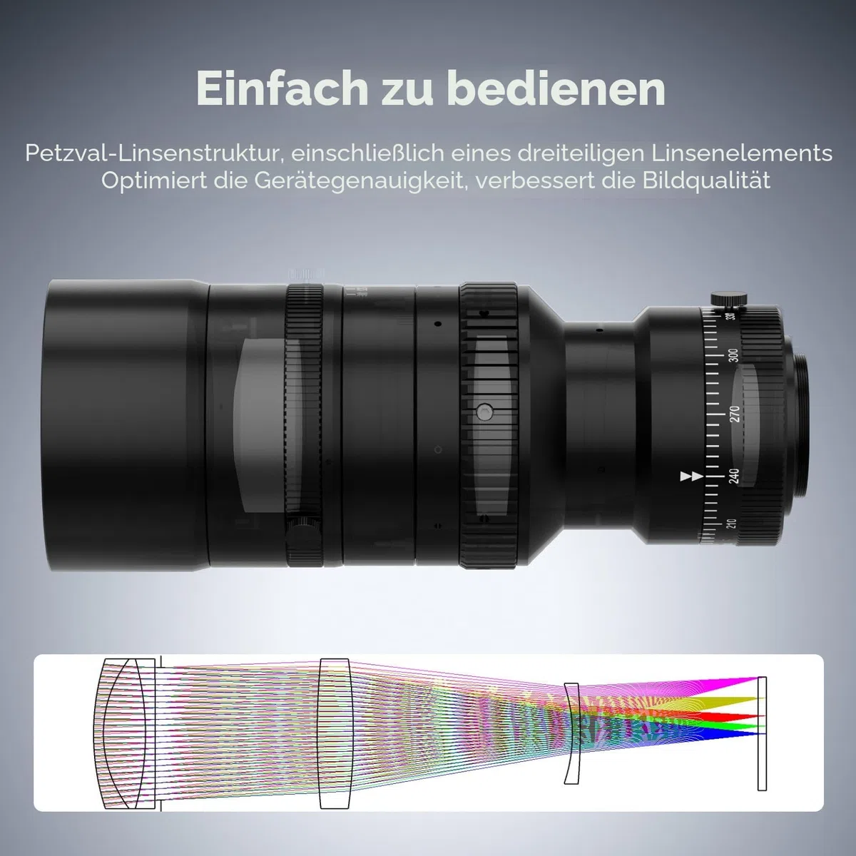 Svbony SV555 APO 54mm Astrofotografie-Teleskop, f/4,5 Vollformat-Teleskopkamera Objektiv, Manuelle Blendeneinstellung, Integrierter Flattener, für Deep-Sky-Astrofotografie, Neues Upgrade