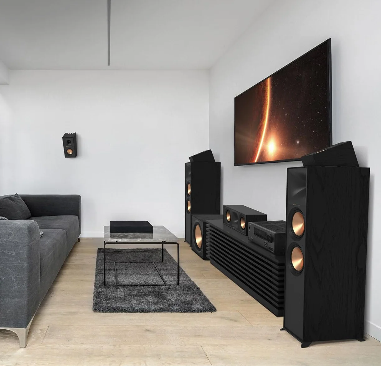 Onkyo TX-NR5100M2 7.2-Kanal AV-Receiver 8K Schwarz HDMI 2.1 eARC Dolby Atmos DTS:X AirPlay Bluetooth
