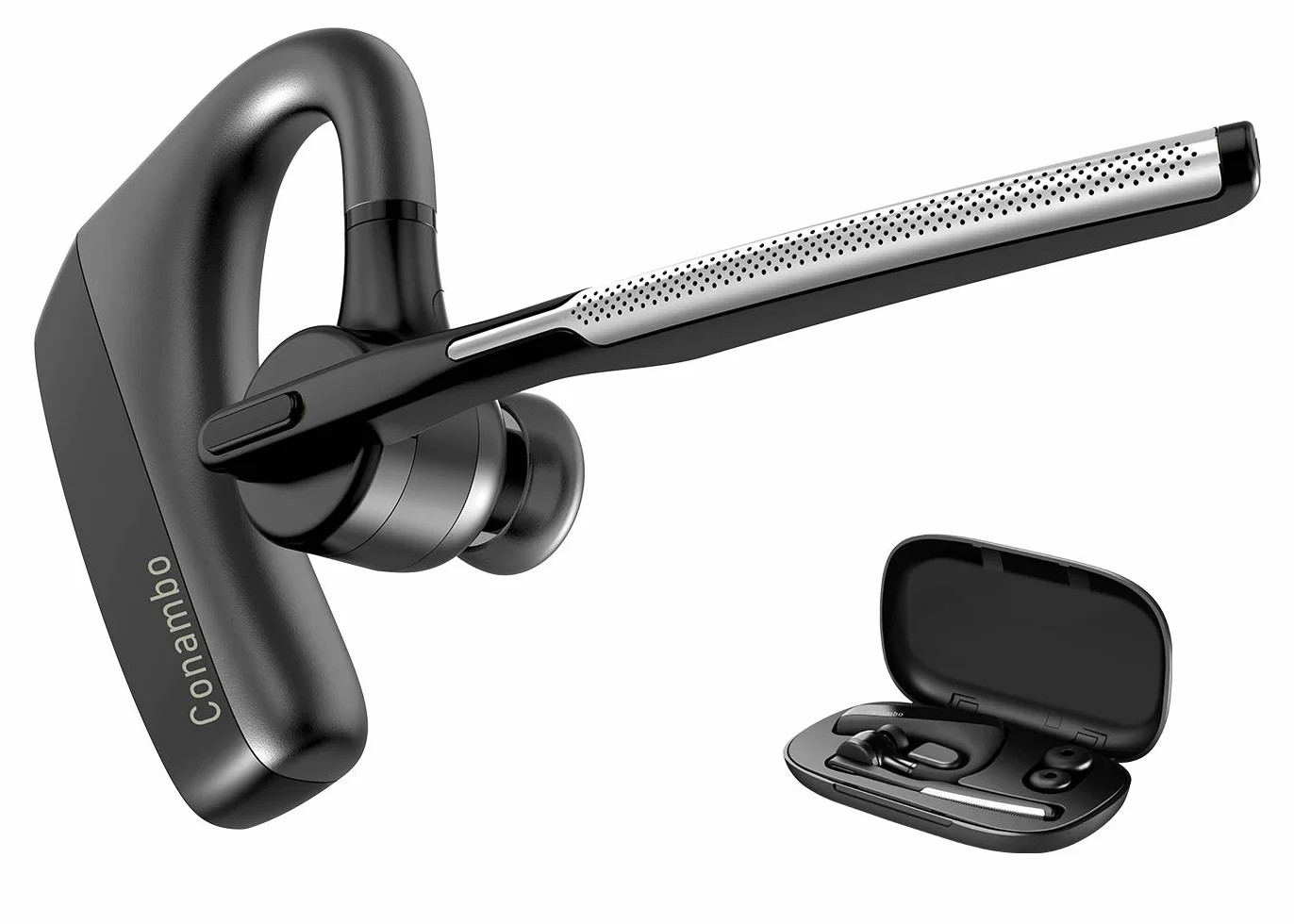 Conambo K18 Bluetooth V5.1 kabelloser Ohrhörer mit CVC 8.0 ENC Dual Mic Geräuschunterdrückung Kopfhörer mit Mikrofon