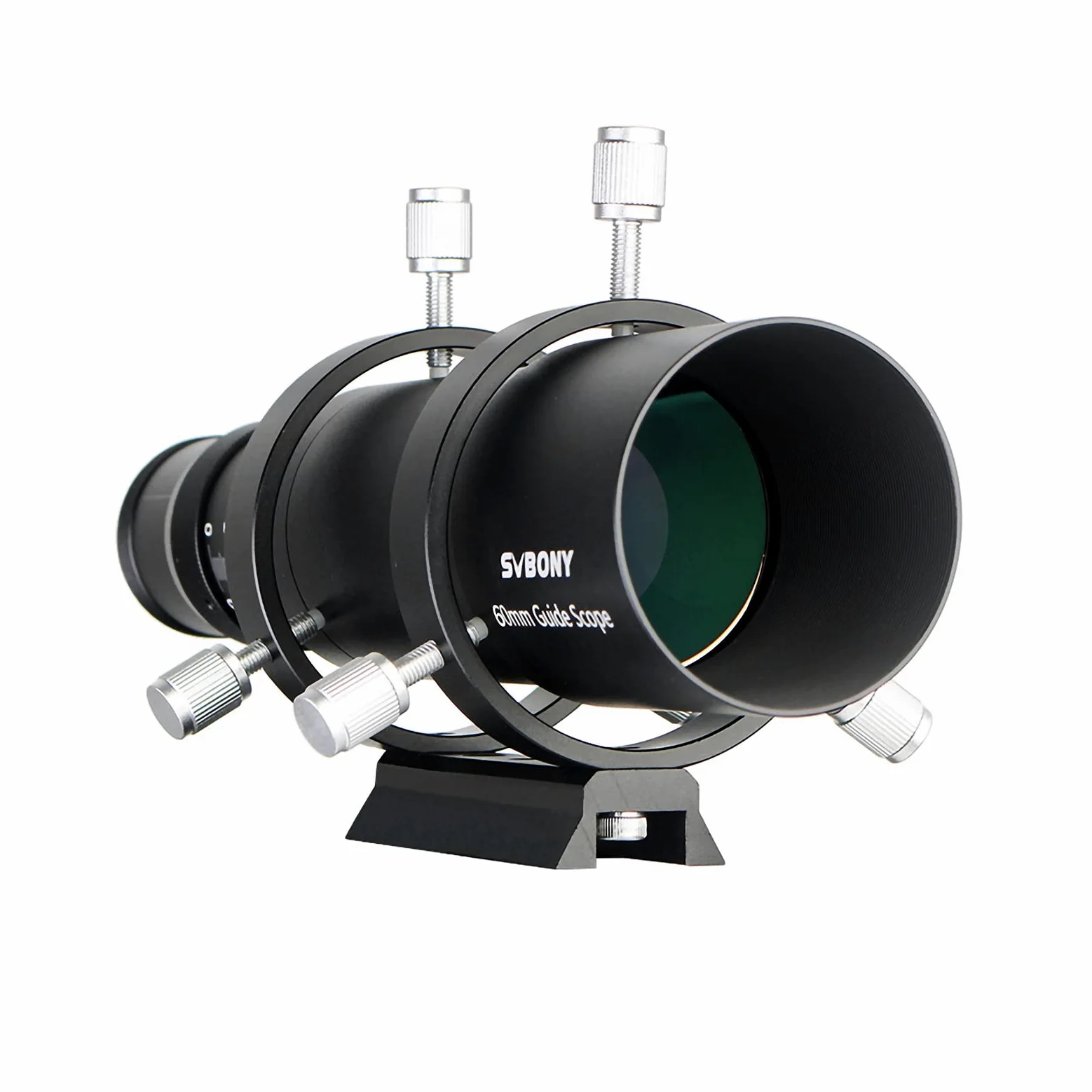 Svbony SV106 Guidescope, 60mm FMC Sucherfernrohr mit 240mm Brennweite Helical Fokussiergerät, Teleskop Sucher Zubehör für Teleskop Astrokamera Autoguide Astrofotografie