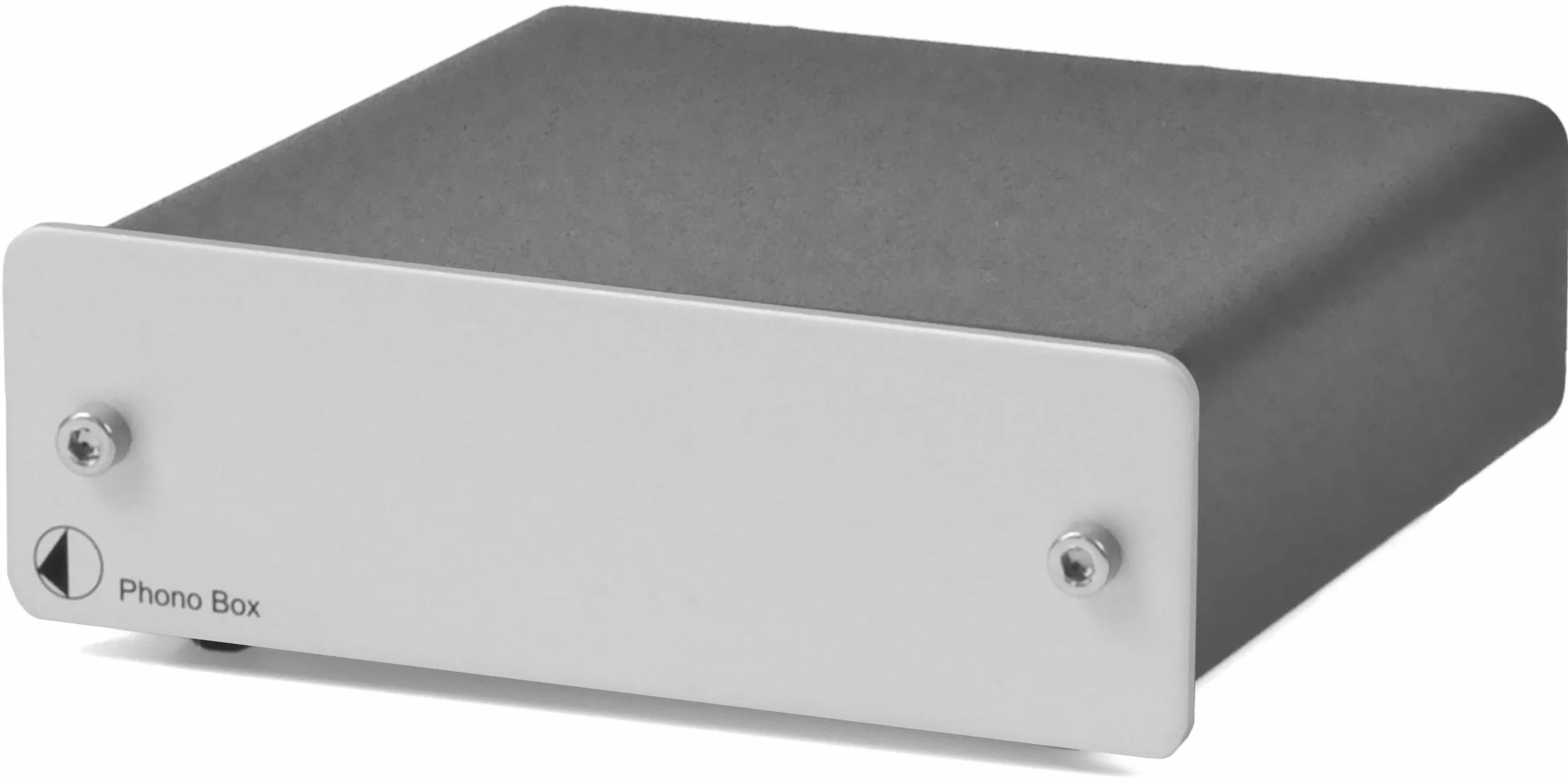 Pro-Ject Phono Box MM/MC Phono Vorverstärker mit Hochpegelausgang silber