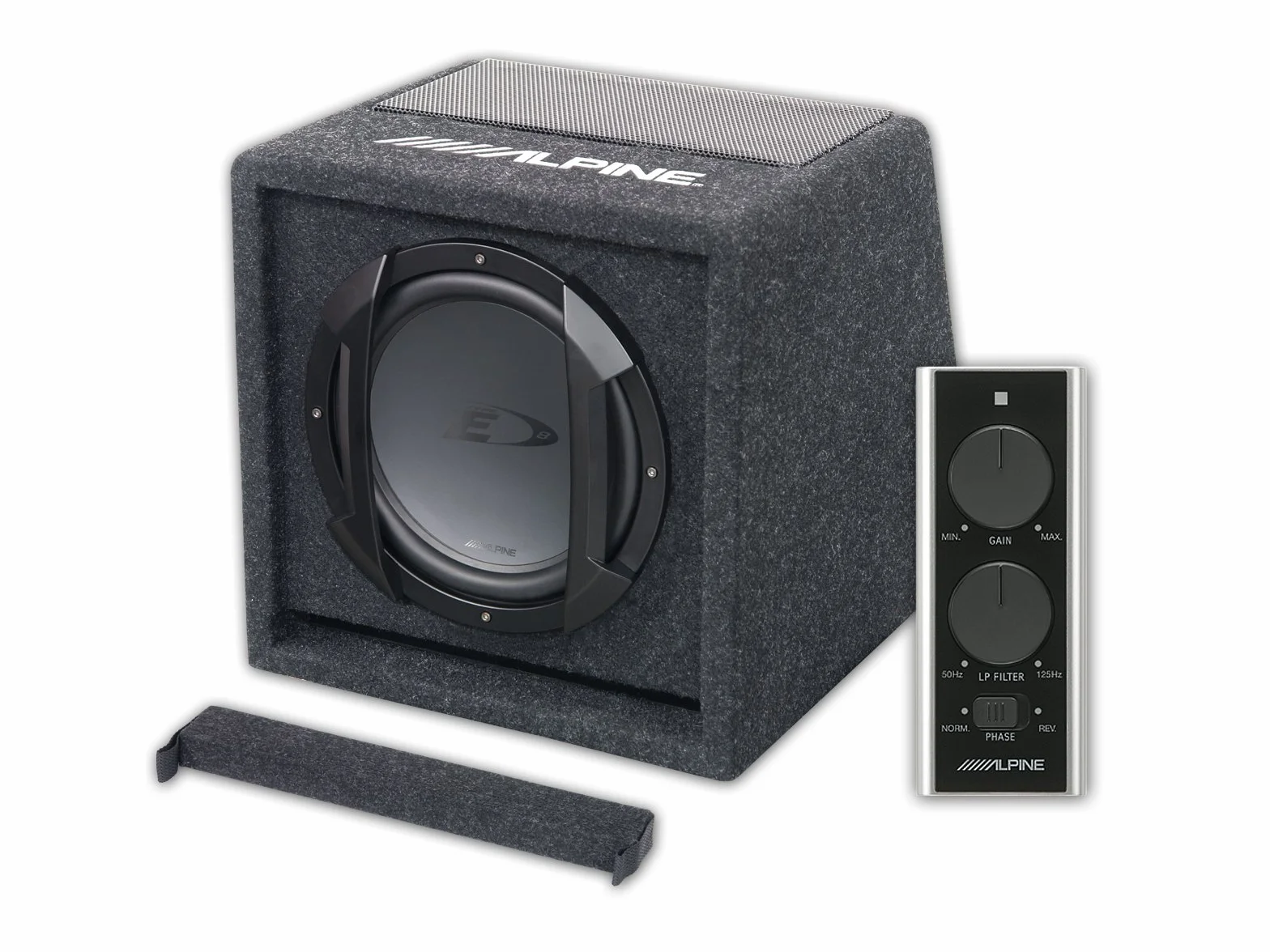 Alpine SWE-815 Auto-Soundsystem schwarz