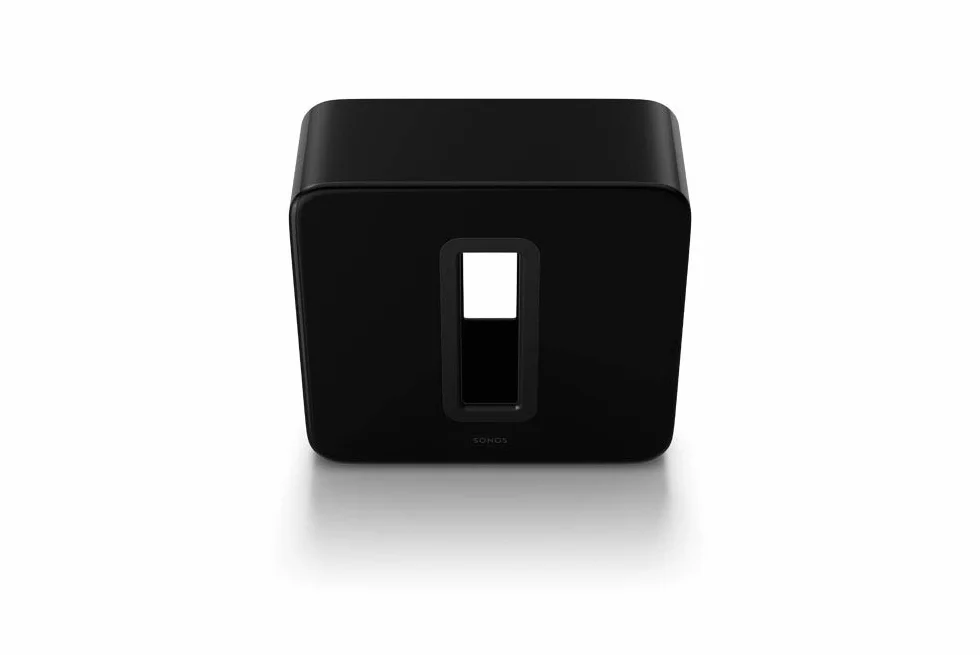 Sonos Sub Gen.3 Schwarz – Leistungsstarker WLAN Subwoofer für tiefe Bässe