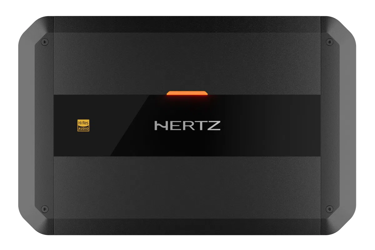 Hertz Dieci Power DP 4.300 – 4-Kanal Auto-Verstärker in Class AB, 4x105W an 2 Ohm, entwickelt für Audiosysteme mit hoher Dynamik – HI-Res Audio