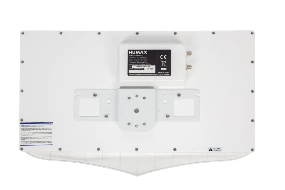 HUMAX Digital H40D2 Flat Spiegel SAT Flachantenne weiß