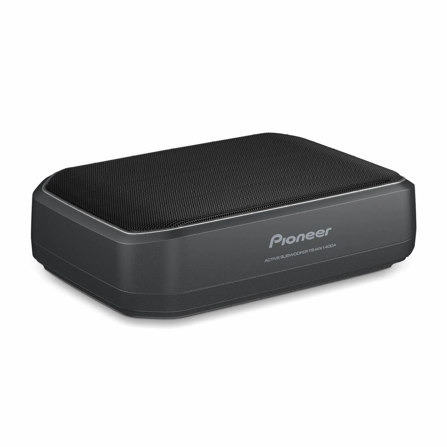PIONEER TS-WX140DA Aktivsubwoofer, leistungsstarker Gehäuse Subwoofer mit 170 W Maximalleistung, 20 x 13 cm Subwoofer in MDF Gehäuse, IMPP Membran, schwarz, Kabelfernbedienung (5m Zuleitung)