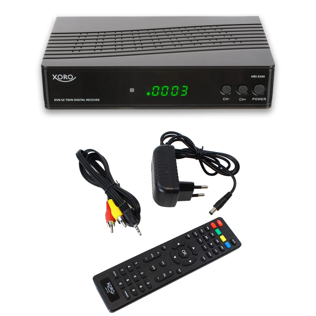 XORO HRS 9194 HD Satellitenreceiver DVB-S2 Twin-Tuner