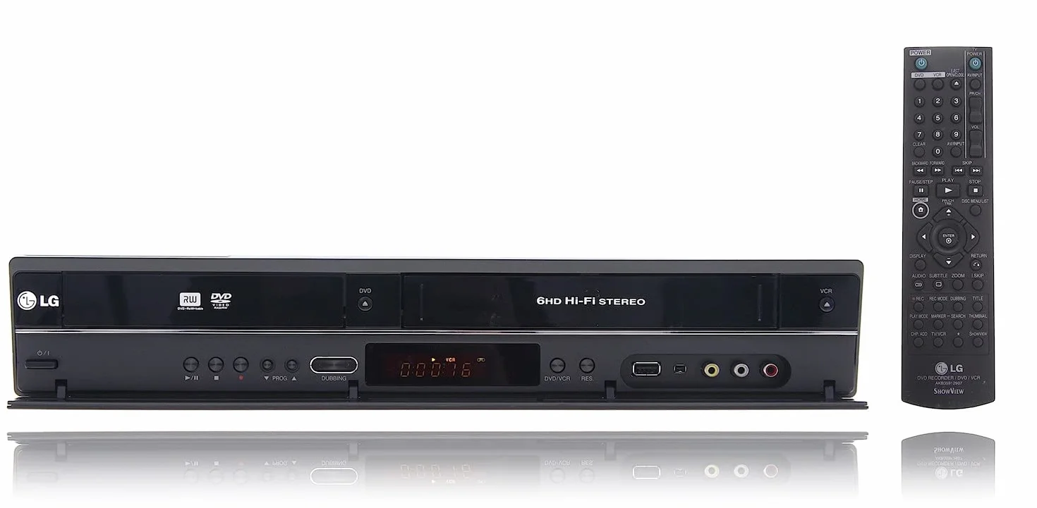 LG RC 389 H DVD-Rekorder und Video-Rekorder schwarz