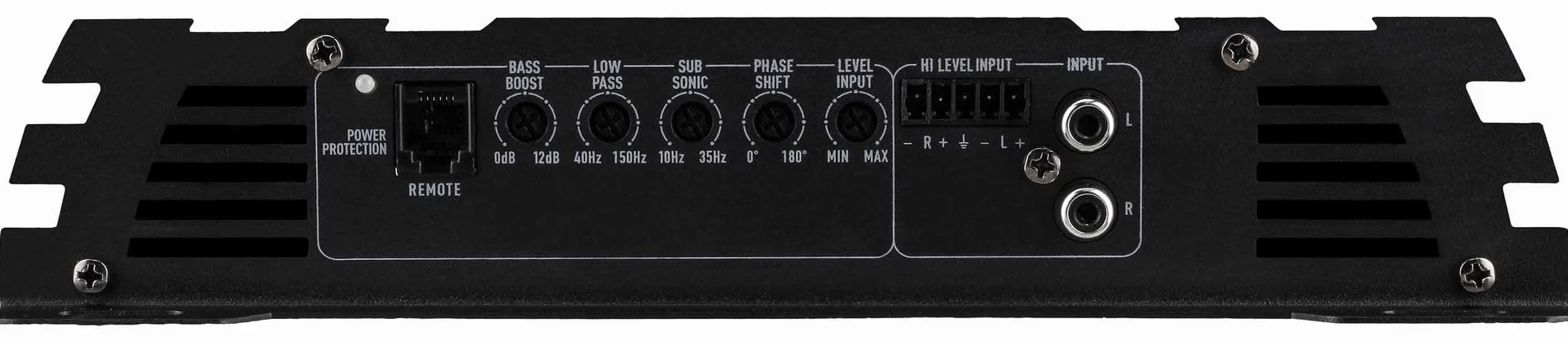 Crunch GPX750.1D Digitaler Auto-Verstärker, 1 Kanal, 750 W, Lautstärkeregelung, Bass/Höhen, geeignet für (Automarke): Univer