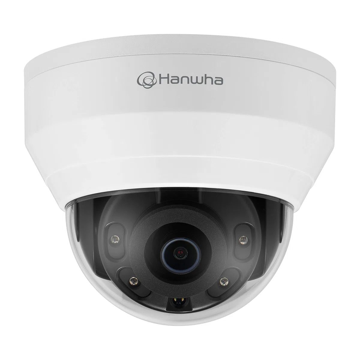 HANWHA QNV-8010R Vandalismusgeschützte 5MP-Full-HD Netzwerk-IR-Domekamera 2,8mm