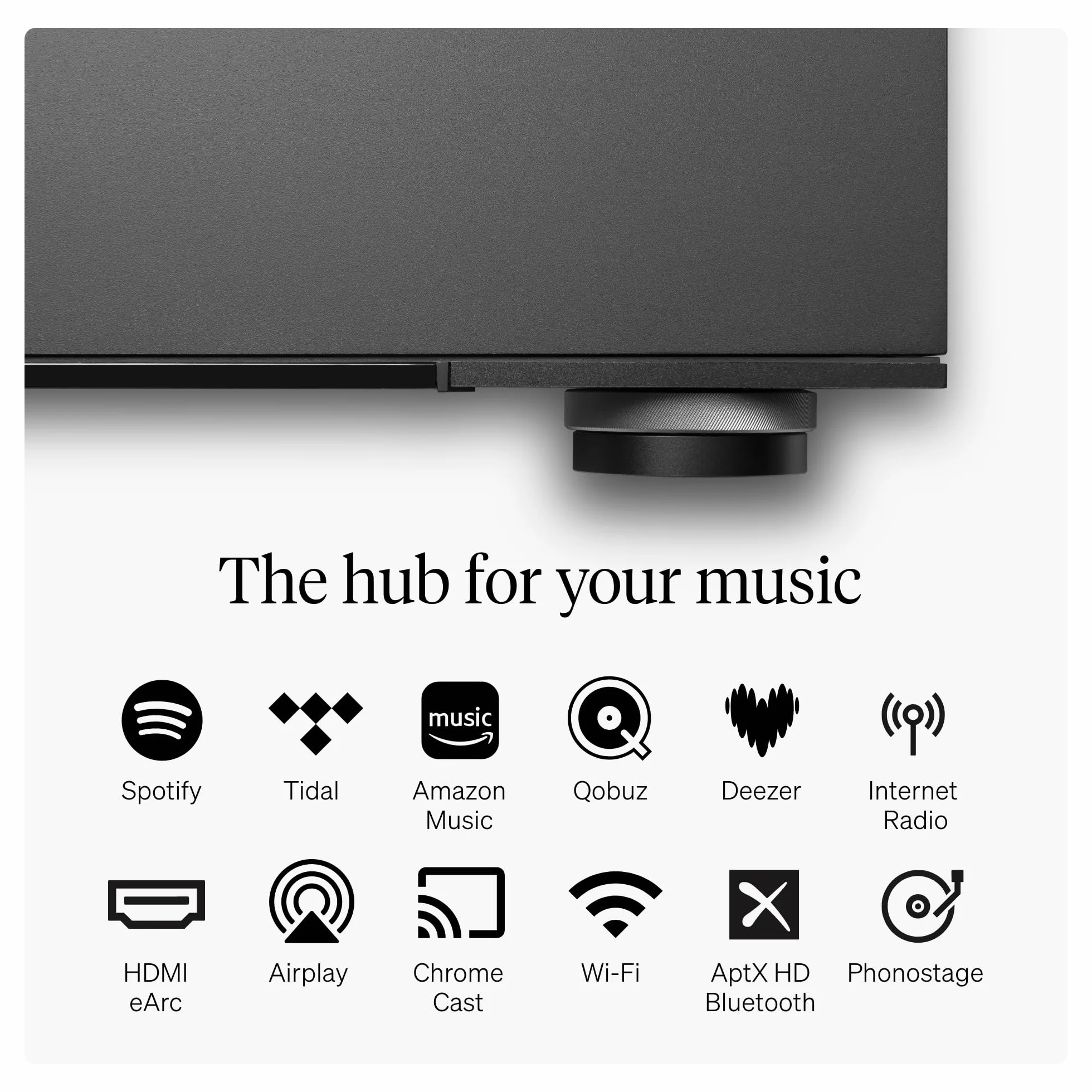 Cambridge Audio EVO 150 SE All-in-One-Verstärker Netzwerkplayer Bluetooth APX HD AirPlay 2 Chromecast HDMI ARC MM-Phonostufe ESS Sabre DAC