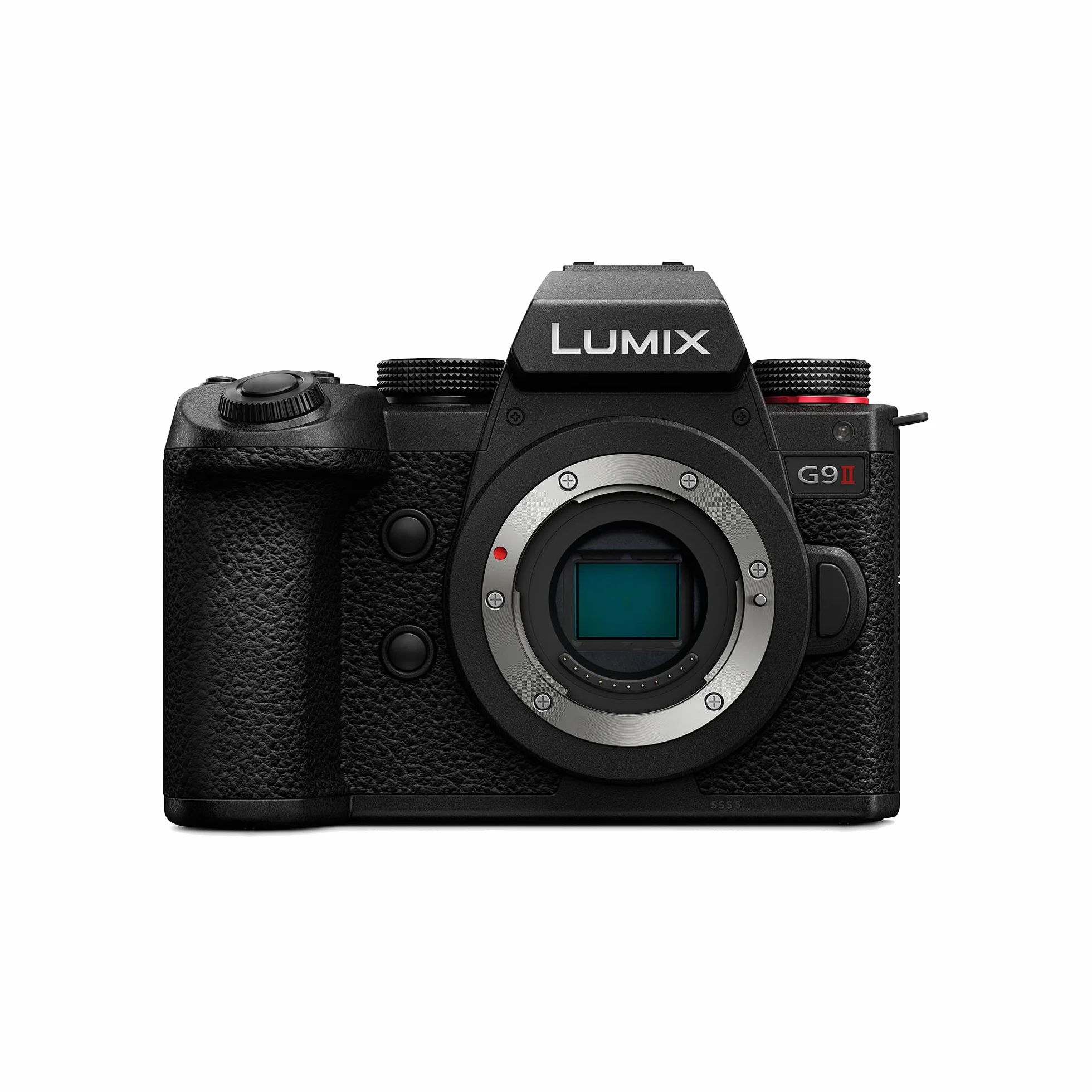 Panasonic LUMIX DC-G9M2E Micro Four Thirds spiegellose Kamera, 25,2MP, 4K 120p/100p & 5,7K 30p/25p, Phasen-Hybrid-AF, 5-Achsen-BIS, OLED LVF, WLAN, Bluetooth, HDMI, nur Gehäuse, Schwarz