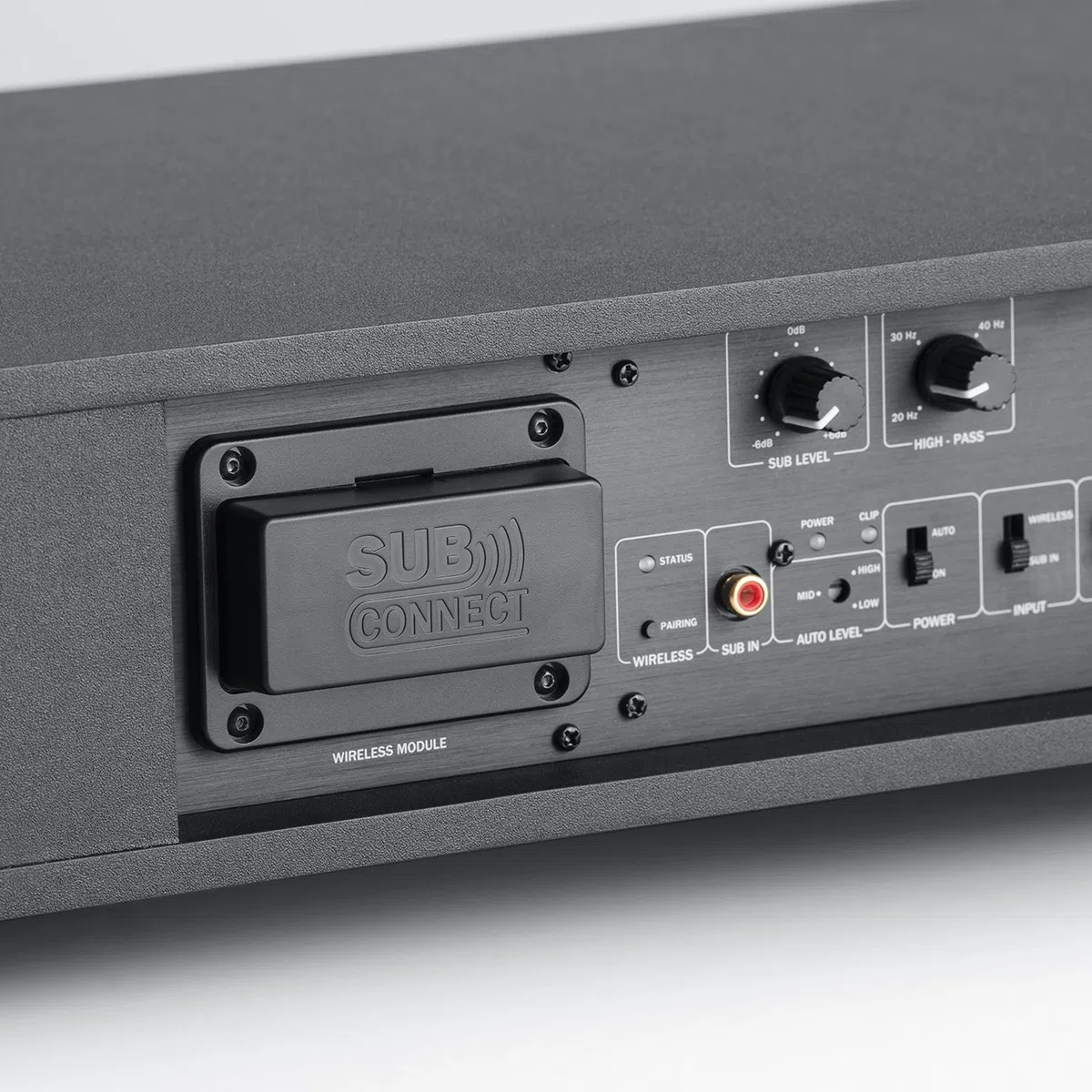 Teufel Subwoofer Wireless Modul Empfangsmodul kabellose Signal-Übertragung schwarz
