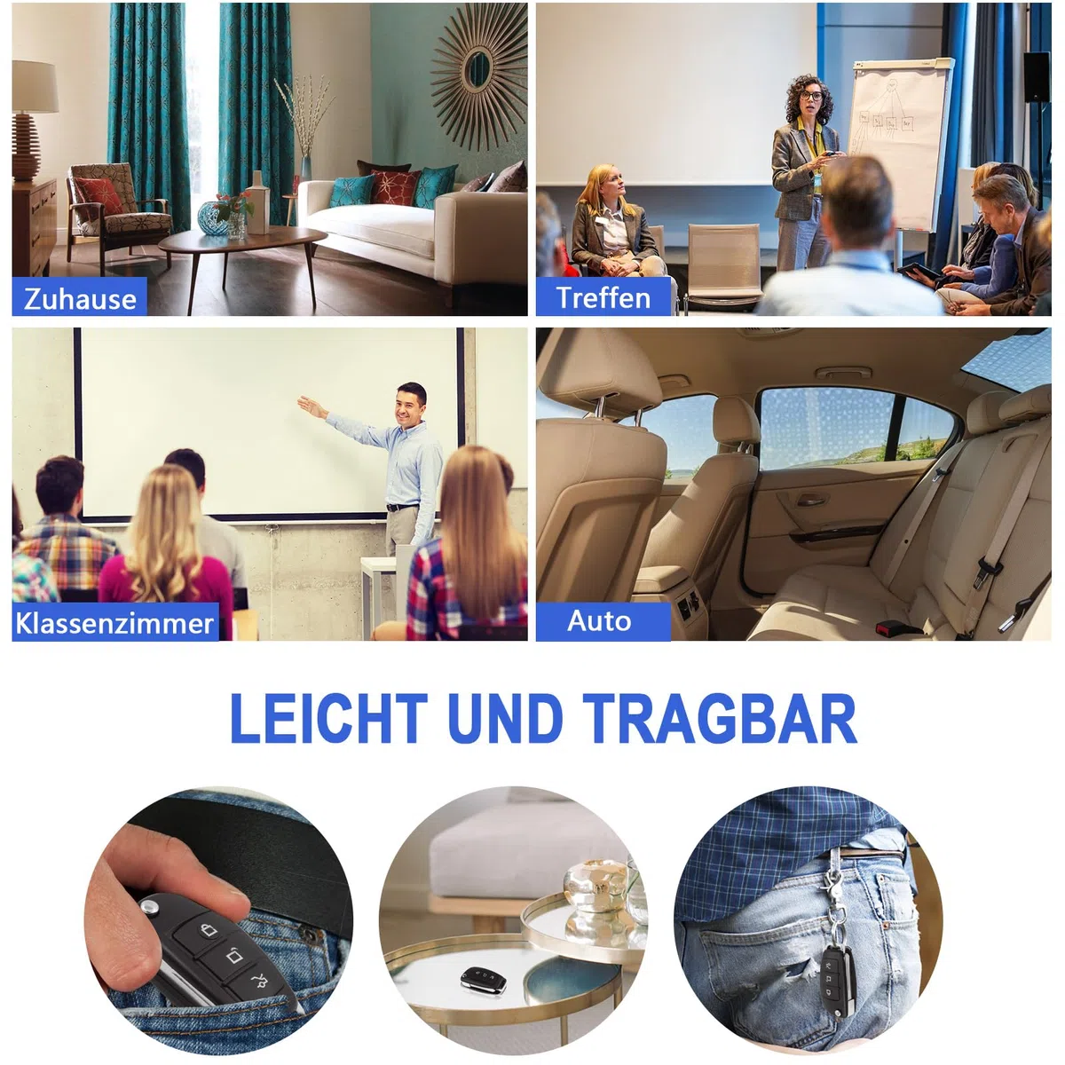 sakalaka HD 1080P Mini Bodycam Überwachungskamera Tragbare Body Kamera mit Bewegungserkennung Nachtsicht für den Innen- und Außenbereich