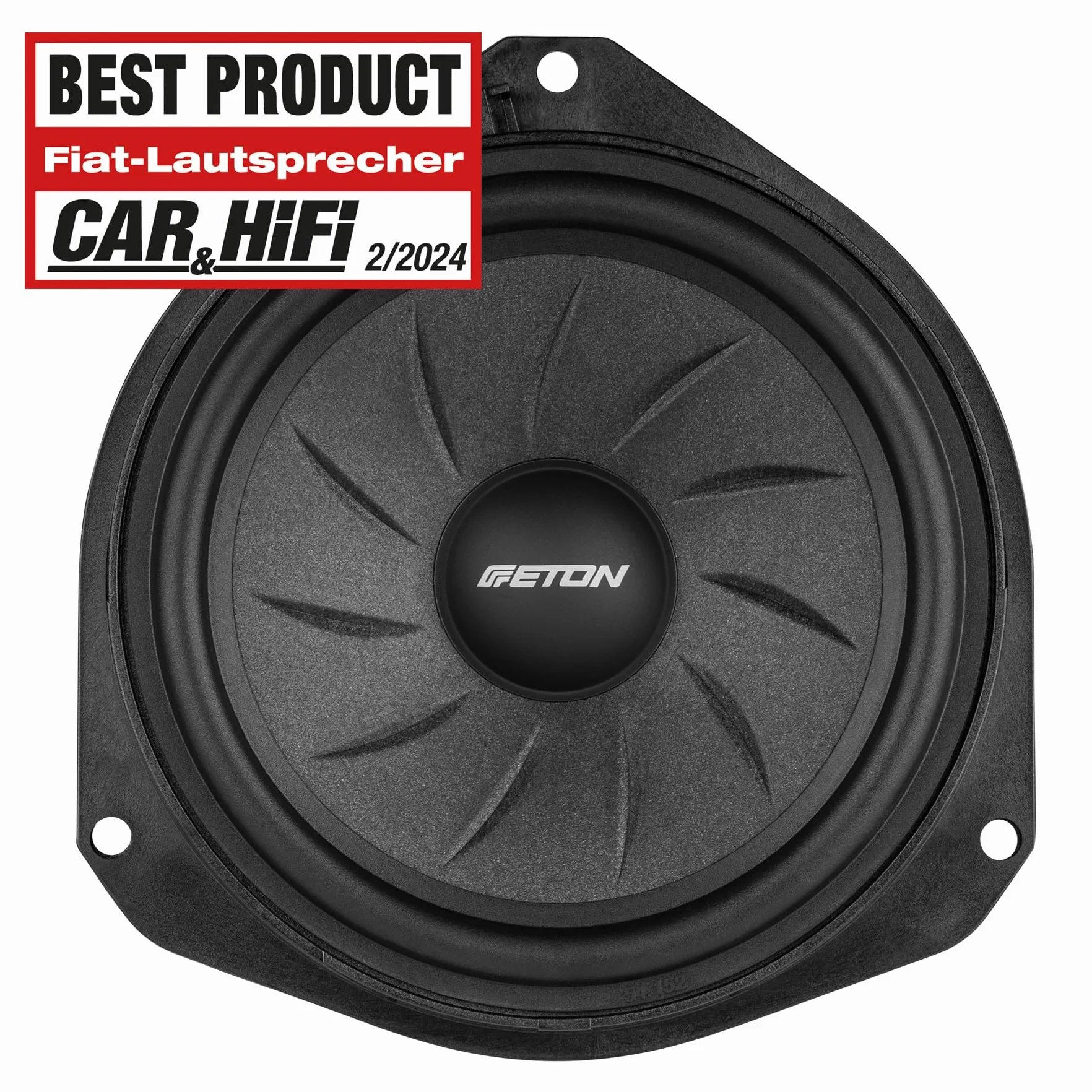 ETON UG FIAT FD16 – 16,5 cm (6,5“) Plug & Play Komponenten System, passgenaues Lautsprechersystem kompatibel mit FIAT Ducato