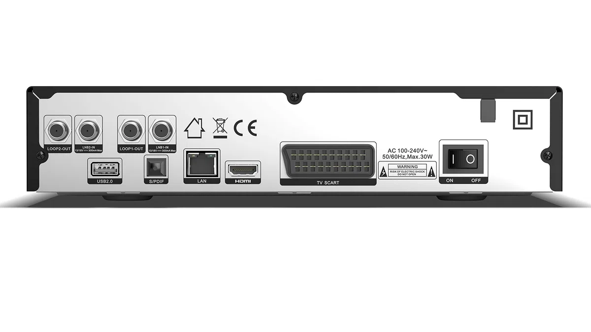 sky vision 2200 HD Digitaler Satelliten Receiver mit 1TB Festplatte (HDD, HDTV, DVB-S2, HDMI, USB 2.0, Full HD 1080p)