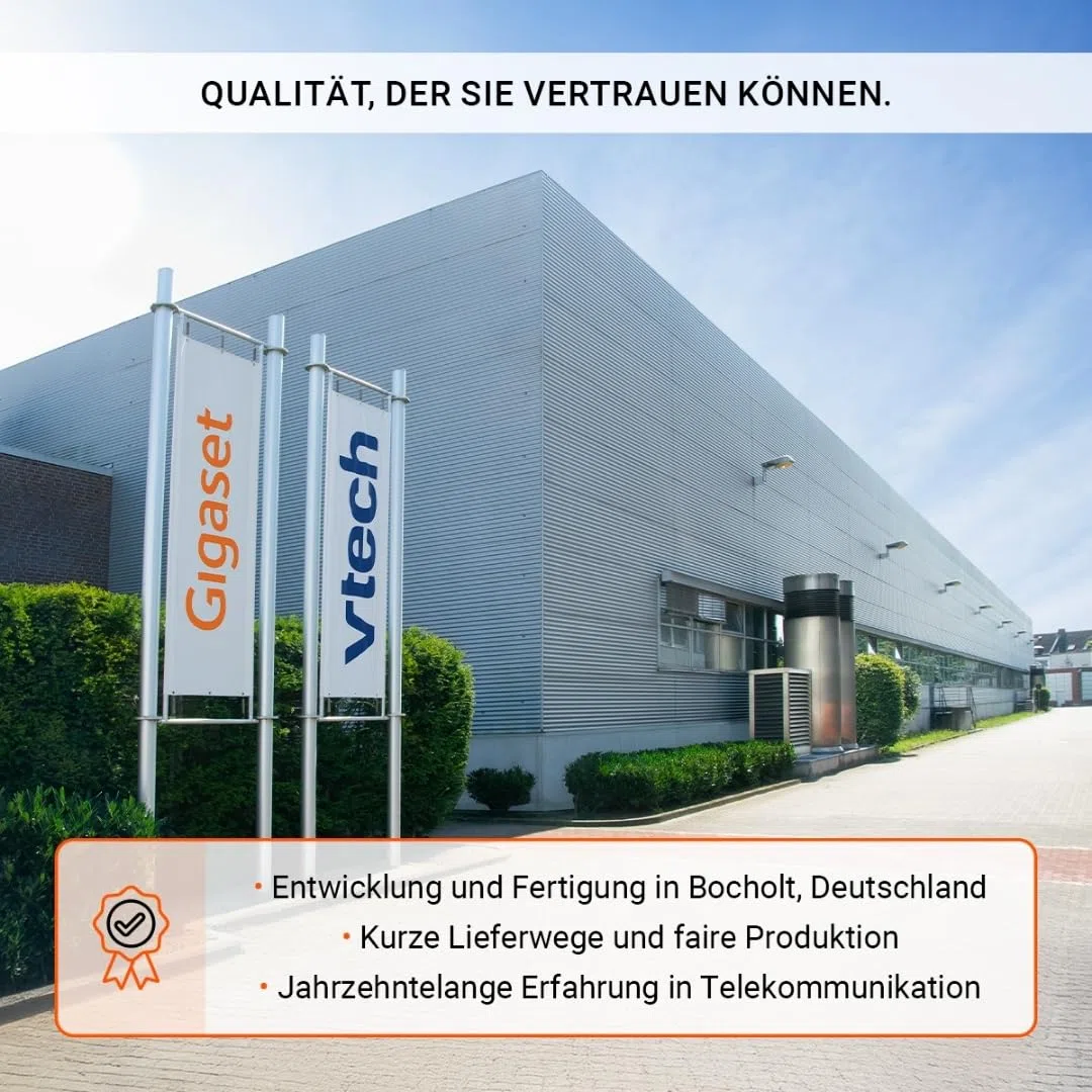 BasicLine IP – die Basisstation für Internet-Telefonie, telefonieren auch ohne Festnetzanschluss, kompatibel mit HX-Mobilteilen, Made in Germany, schwarz [Kompatibel in DE, IT, FR, NL, BE, ES, Che]