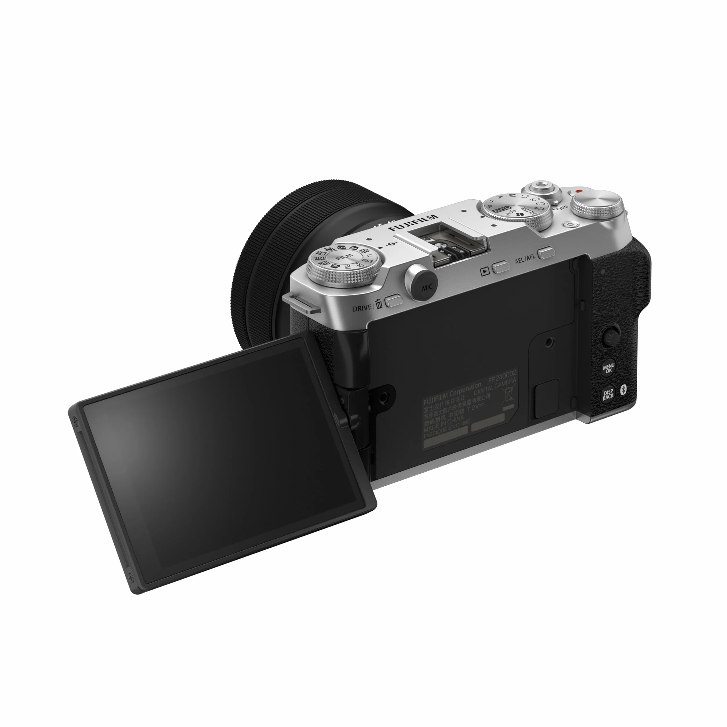 FUJIFILM X-M5 + XC15-45mm Kit Silber