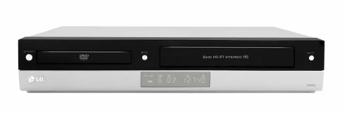 LG V 190 DVD-Player und Hi-Fi Videorekorder (4 HD Stereo VHS Recorder, SP/LP Recorder, Showview, Audio Digital Coax Out) Silber