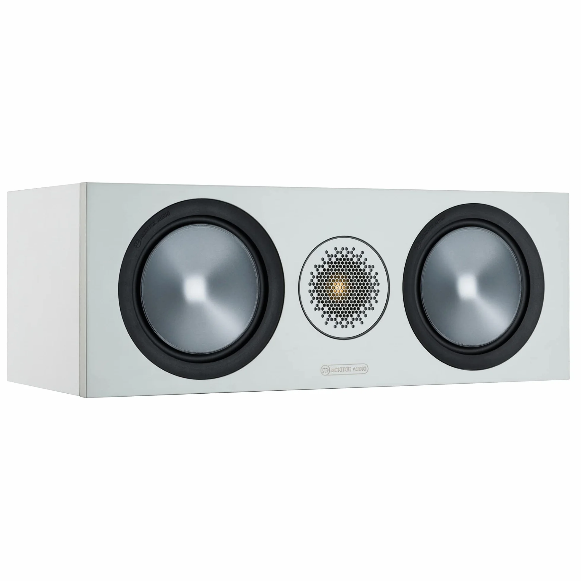 Monitor Audio Bronze C150 6G | Farbe: Weiß | Center-Lautprecher | Stück | Heimkino | 2-Wege | 8 Ohm | 120 Watt | Magnetische Abdeckung | Geschlossenes Gehäuse | Passiv