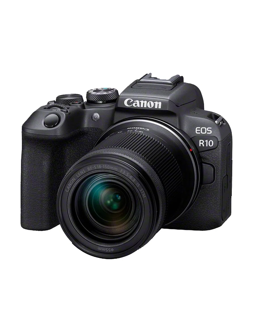 Canon EOS R10 Spiegellose Kamera + RF-S 18-150mm F4.5-6.3 IS STM Objektiv 4K 15 B/s schwarz