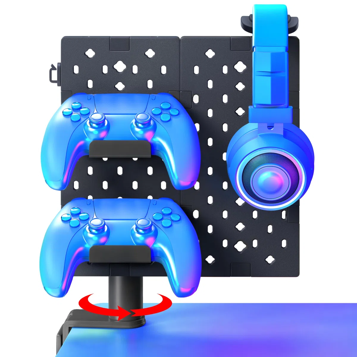 Headset Halterung - Kopfhörer Ständer – Controller Halter - Gaming Zubehör – Kopfhörer Halter – Schreibtisch Zubehör - Kopfhörerständer – Kopfhörerhalter