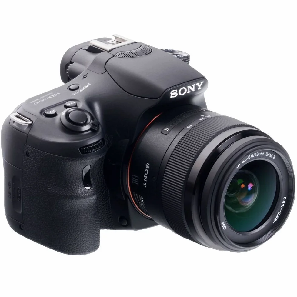 Sony SLT-A58K SLR-Digitalkamera 20,1 Megapixel APS HD CMOS-Sensor 18-55mm Objektiv schwarz