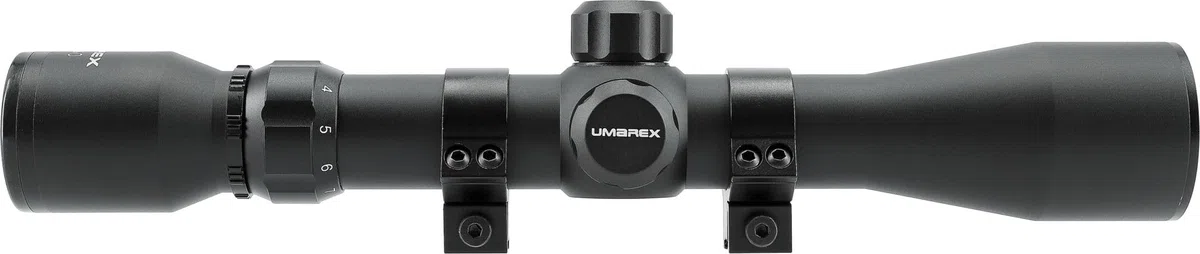 Umarex Zielfernrohr RS 3-9 x 40, Ø 32 mm Objektiv, Fernrohr für Luftgewehre, unbeleuchtet, inkl. Montageringe