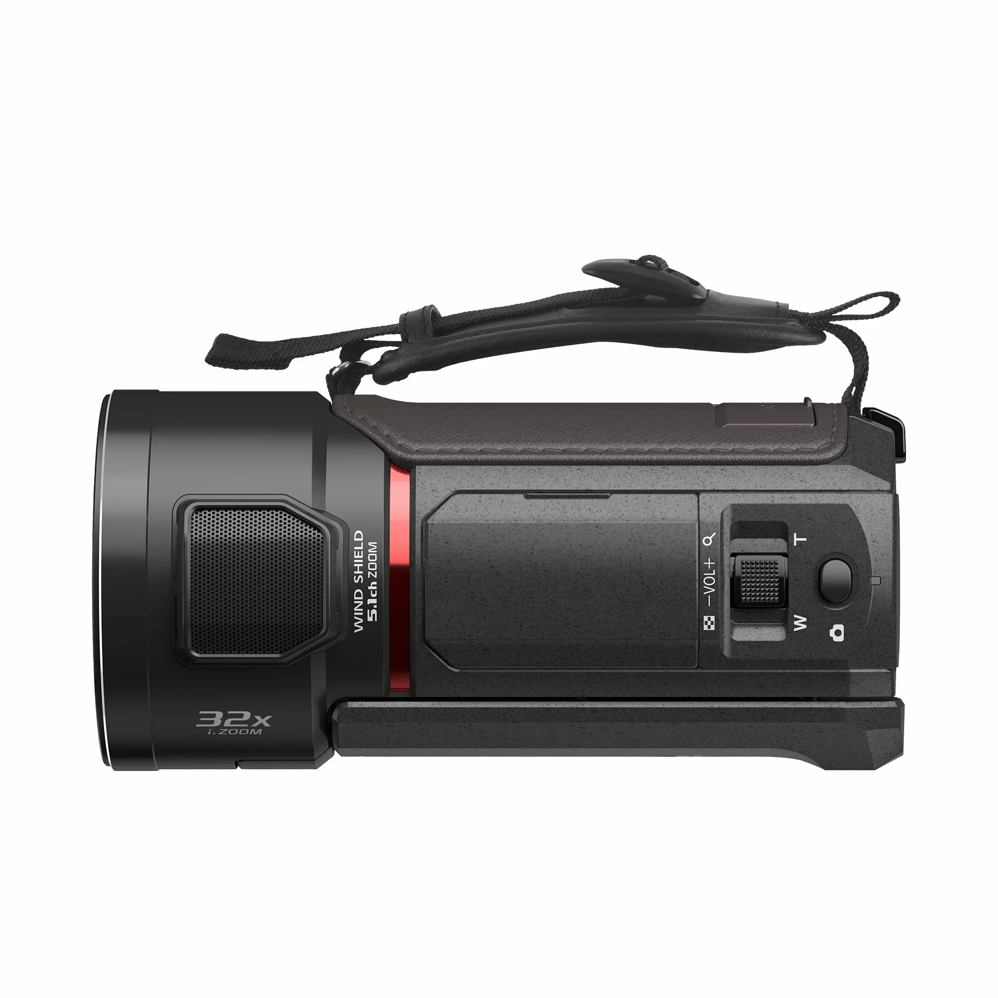 Panasonic HC-VX3E-K 4K-Camcorder, Video (25p), 25-mm-F1.8-Weitwinkelobjektiv, 24-facher optischer Zoom, Hybrid OIS+, HDR, Zoom-Mikrofon, Touchscreen, kreative Funktionen, Schwarz