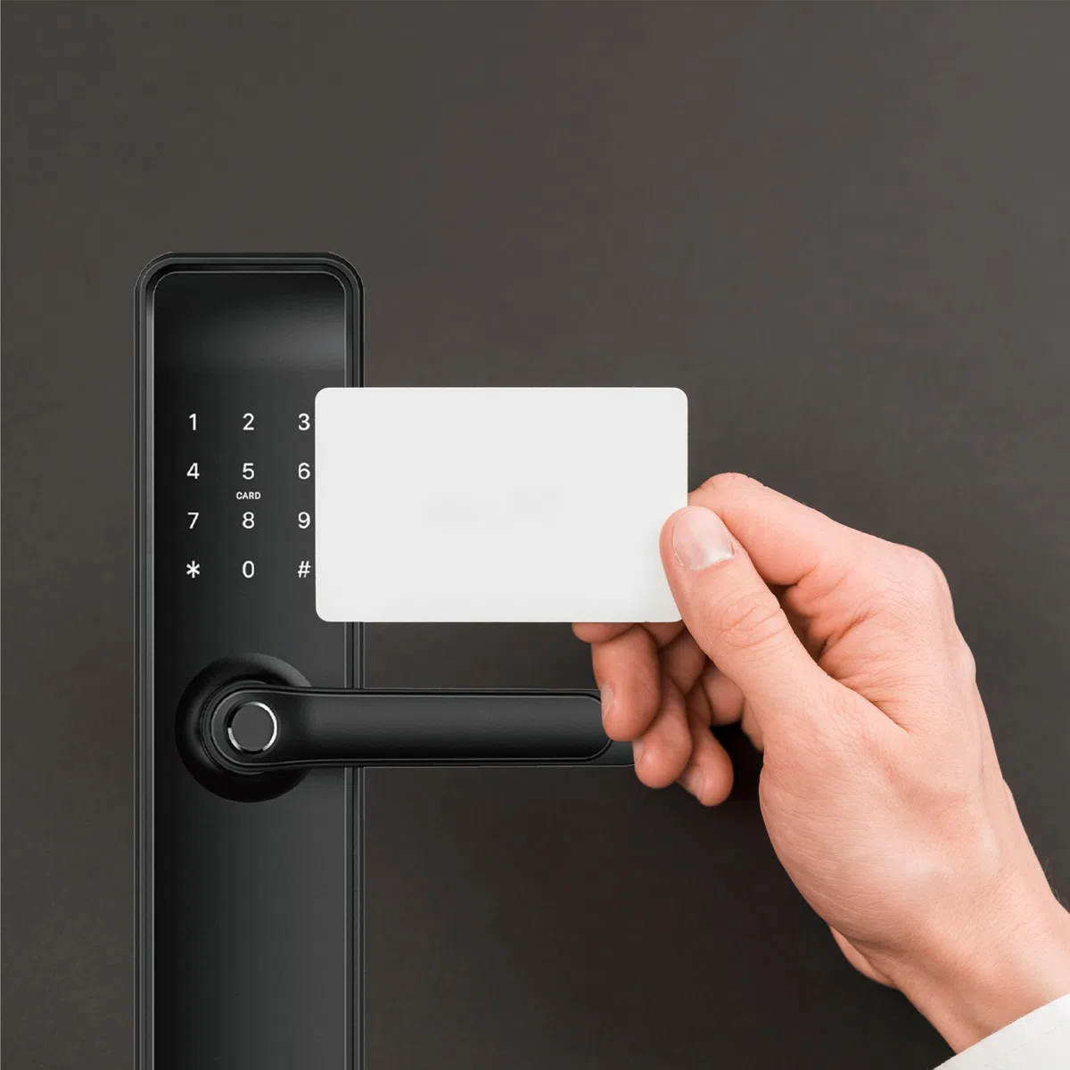 FIDO2-Karte – Weiße PVC-Karte, FIDO-Zertifiziert Level 1 (FIDO2 v2.1) – MIFARE DESFire EV1 & EV2 4K – kontaktlos