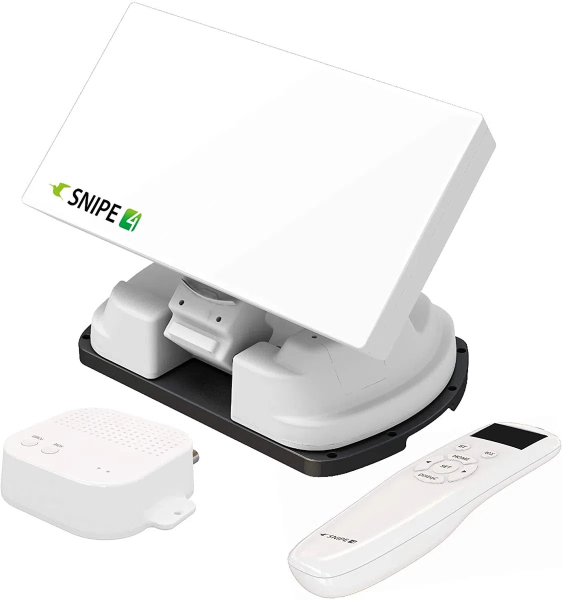 Selfsat Snipe 4 - Twin - Mit Bluetooth Fernbedienung und iOS / Android Steuerung
