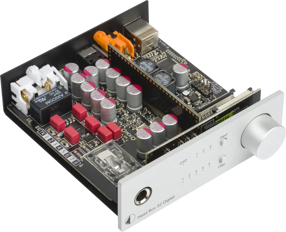 Pro-Ject Head Box S2 Digital Kopfhörerverstärker High End Silber