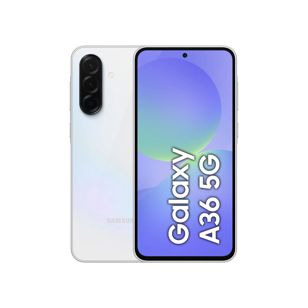 Samsung Galaxy A36 5G Smartphone 256GB 8GB RAM hellgrau Octa-Core-Prozessor
