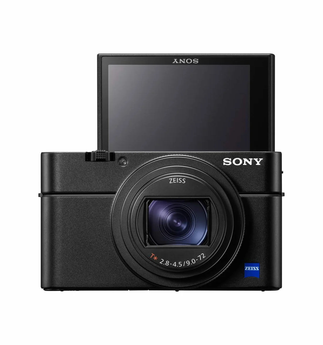 Sony RX100 VII Kompaktkamera (Premium 1"-Sensor, 4K Video, 24-200mm F2.8-4.5 ZEISS Zoom-Objektiv, Augen-Autofokus für Mensch & Tier, neigbares Display – ideal für Reisen, Vlogs & Action-Aufnahmen)