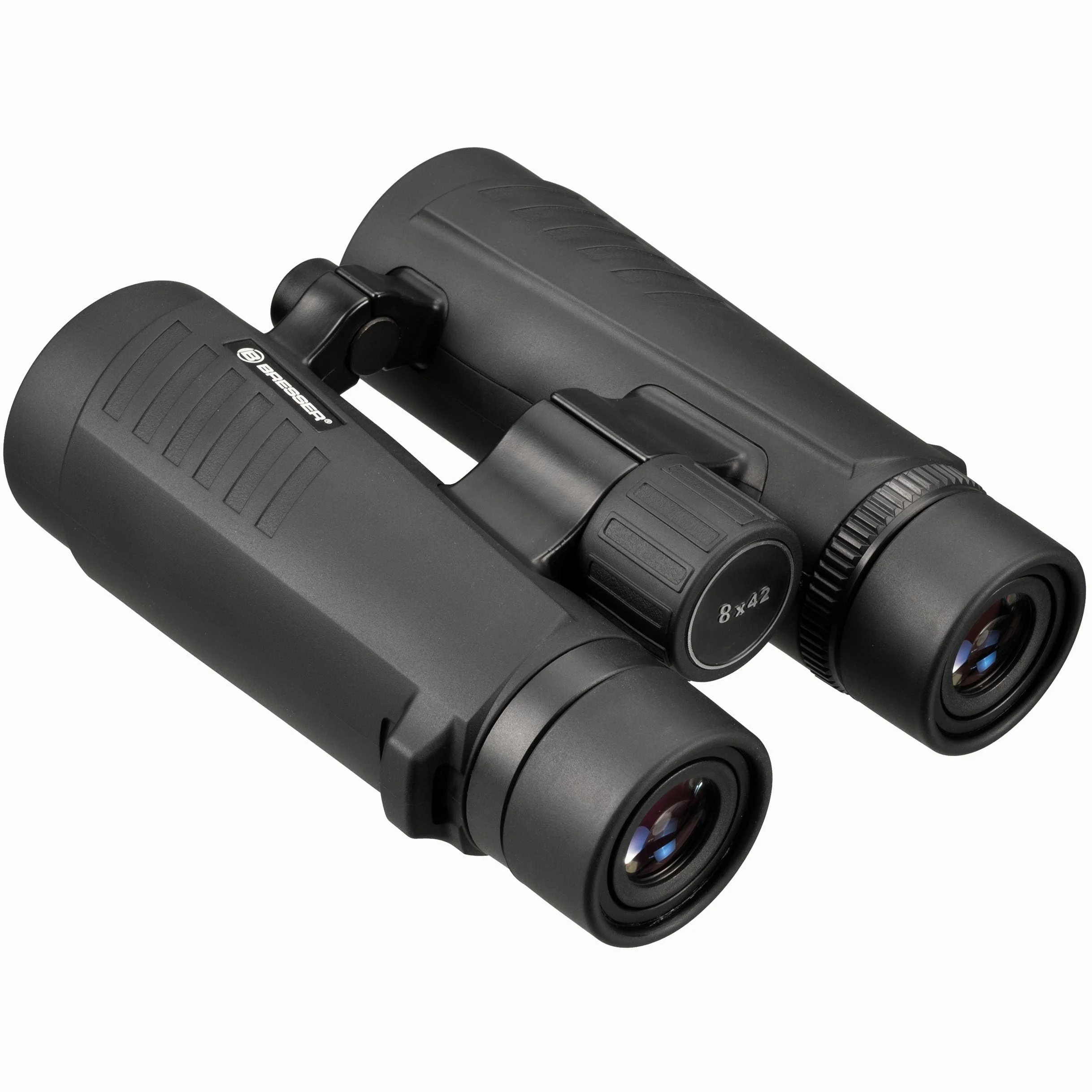 Bresser Fernglas 8x42 Tobermory – Allround-Fernglas, Vogelbeobachtung, Reisen, Sportevents, 105 m Sehfeld, 42 mm Objektiv, Brillenträger