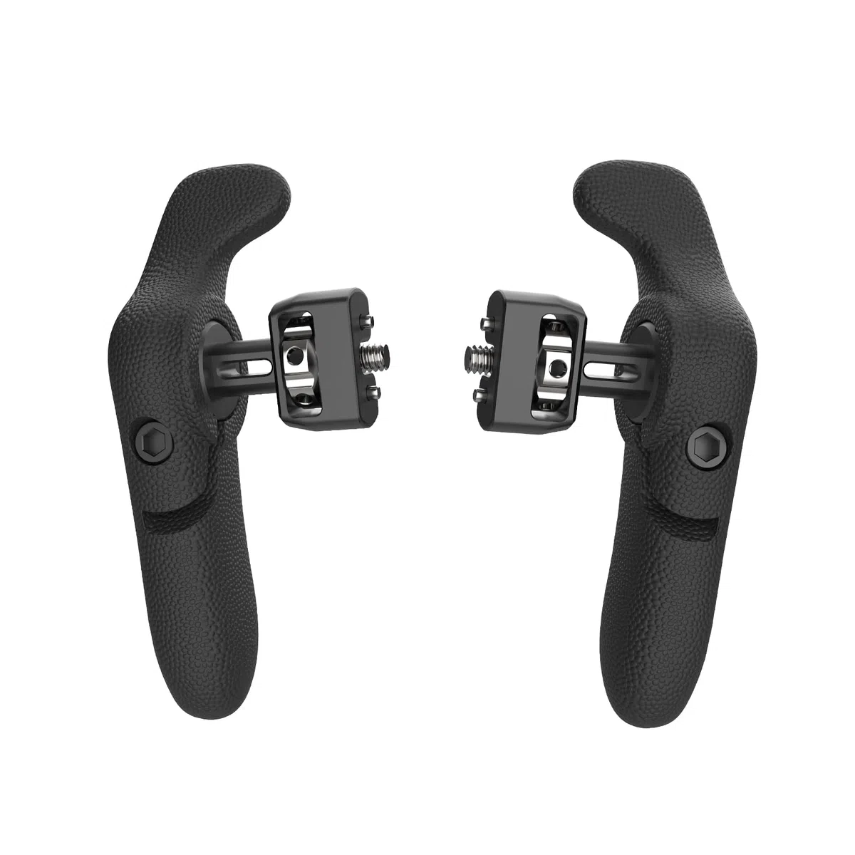 Nitze PA32D Seitengriff-Kit mit 1/4"-Schraube und abnehmbaren Positionierstiften, 360° verstellbare Griffe für Smartphone/iPad/Monitor/Kamerakäfige