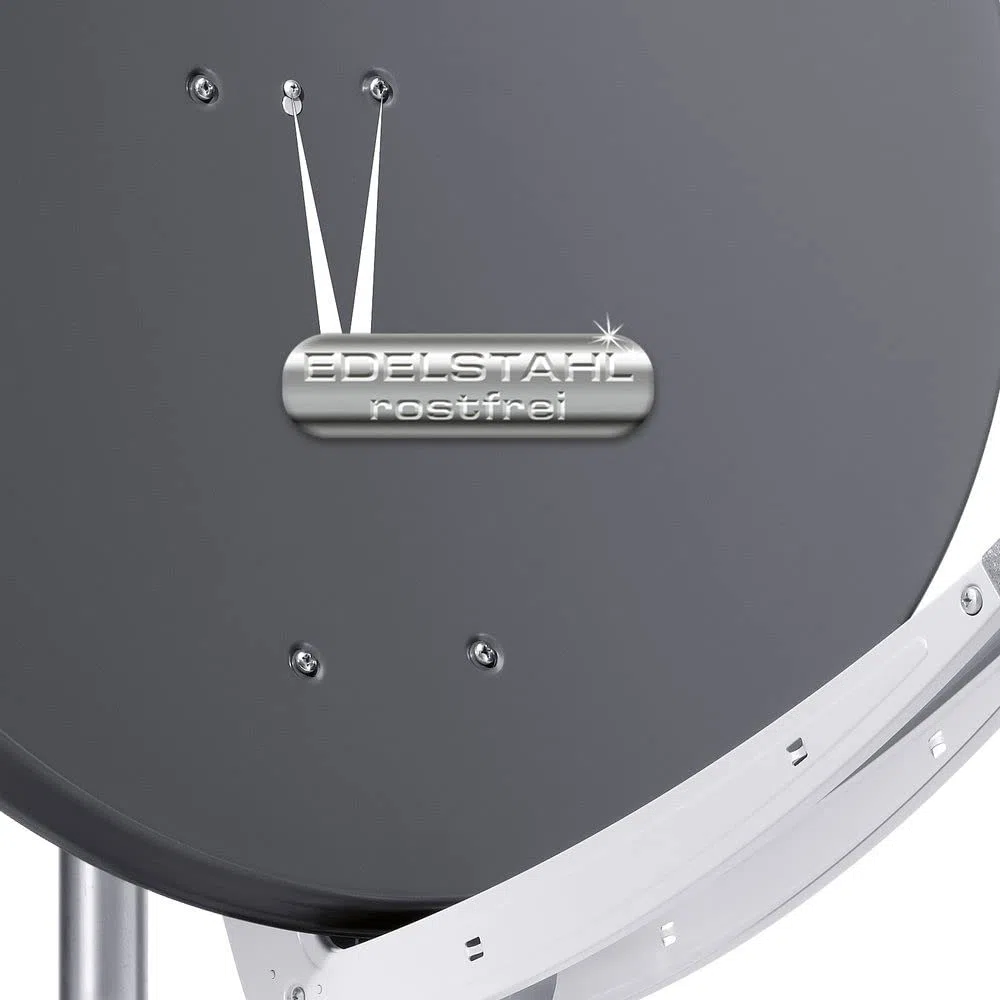 Fuba DAA 850 HD Sat Anlage - 8 Teilnehmer Komplettset Mit 85cm Alu Satellitenschüssel, DEK 407 Quattro LNB und FMT 508 Multischalter