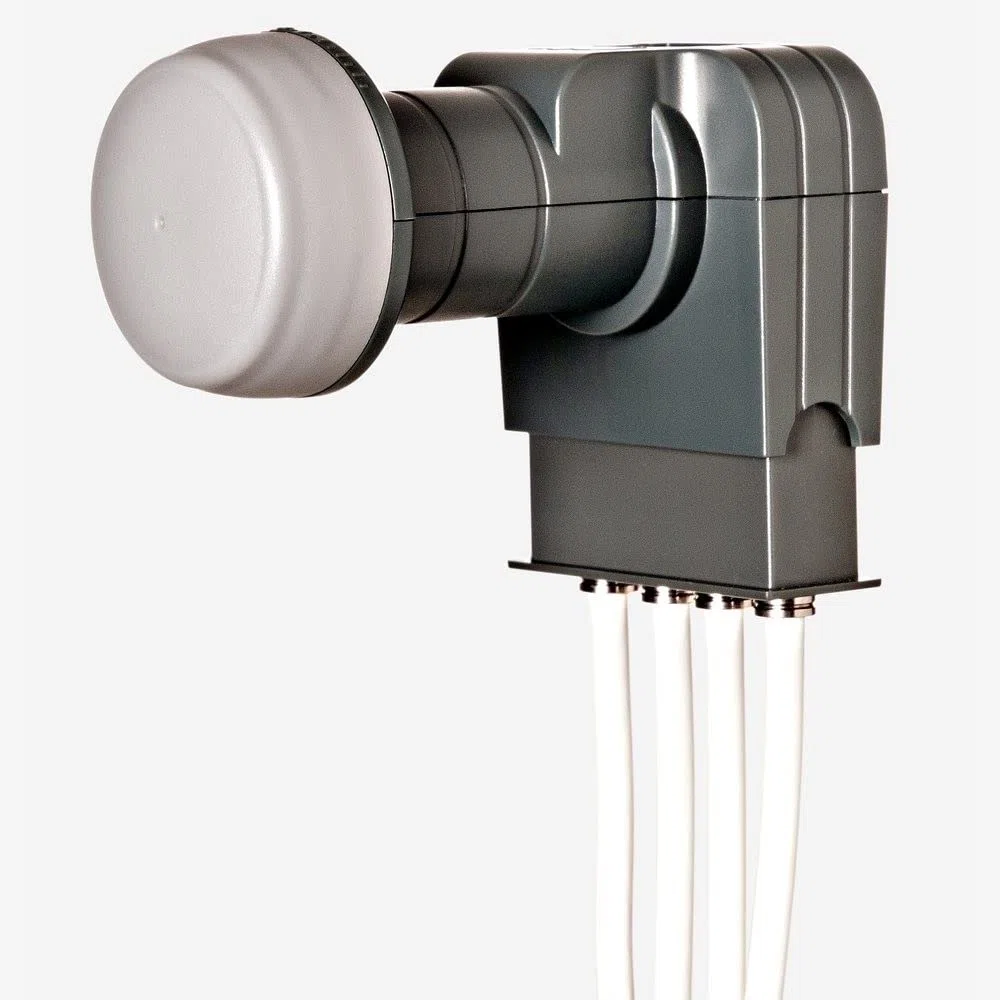 Fuba DAA 850 HD Sat Anlage - 8 Teilnehmer Komplettset Mit 85cm Alu Satellitenschüssel, DEK 407 Quattro LNB und FMT 508 Multischalter
