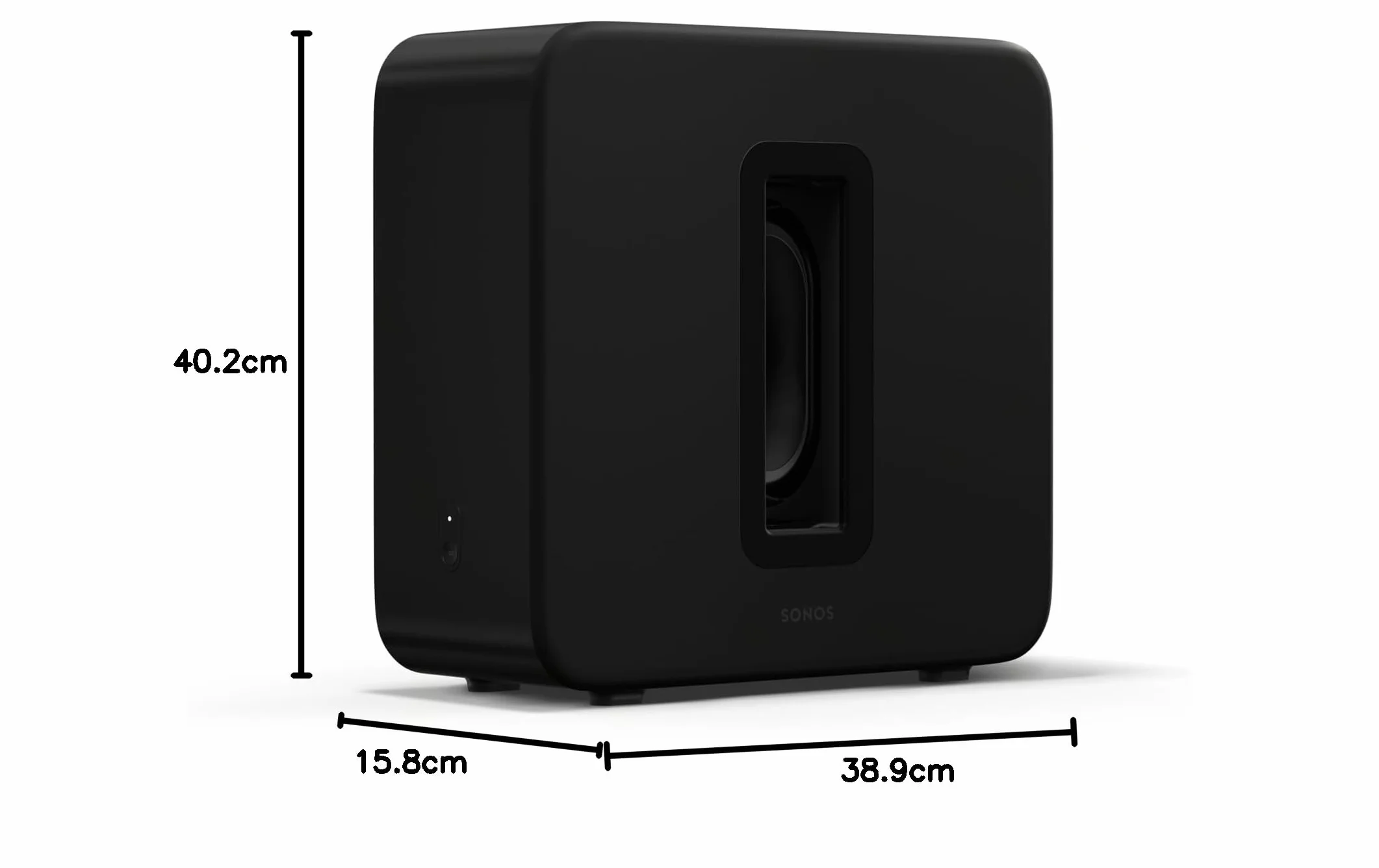 Sonos Sub 4 WLAN-Subwoofer Schwarz