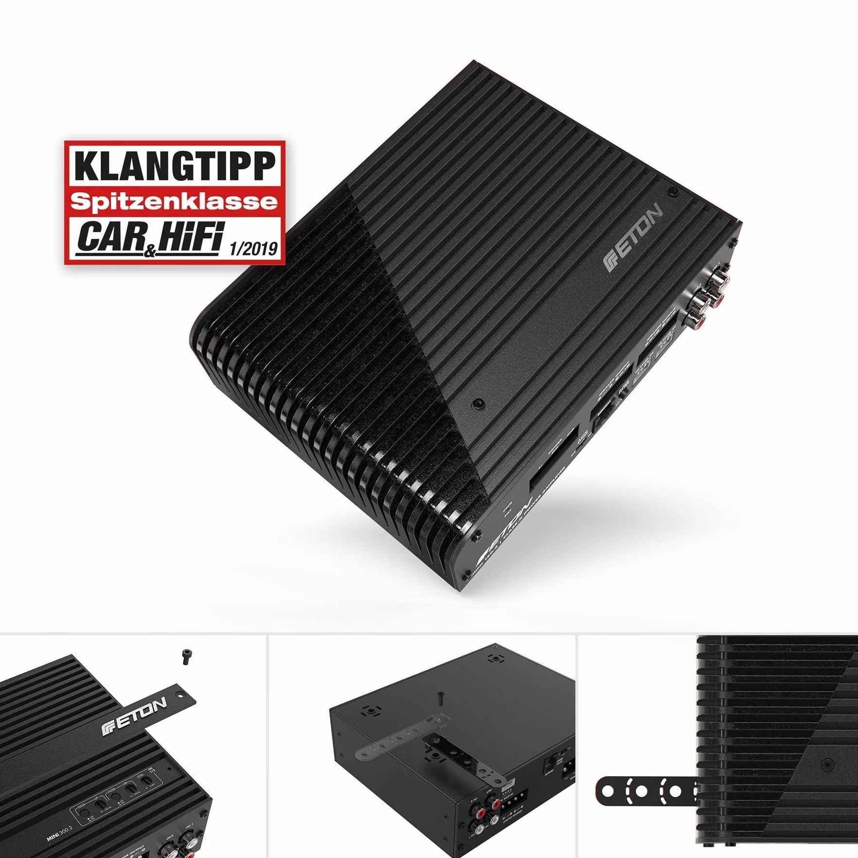 Eton Mini 150.4-4-Kanal Endstufe | Mini Class-D VERSTÄRKER