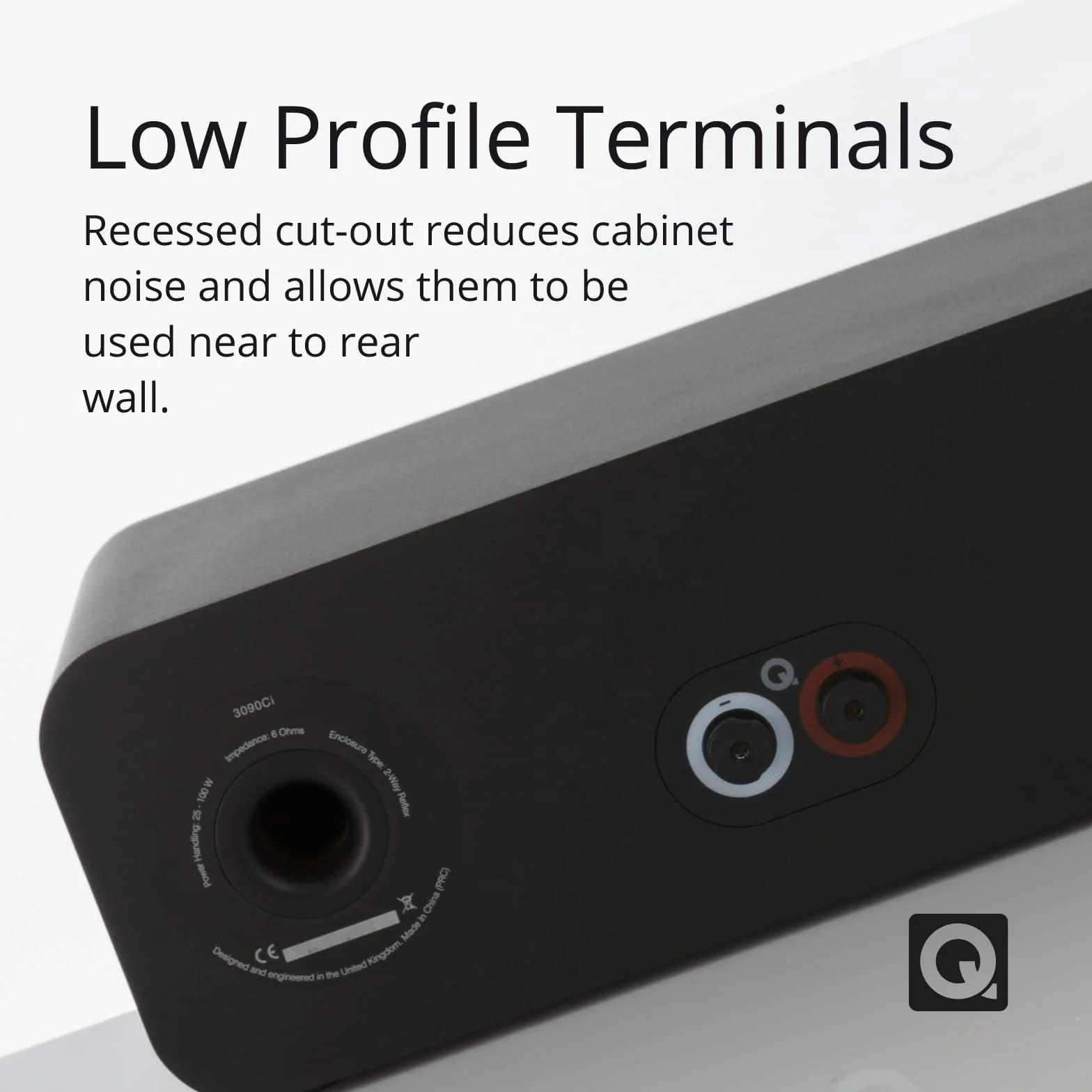 Q Acoustics Centerlautsprecher Q 3090 CI Weiß