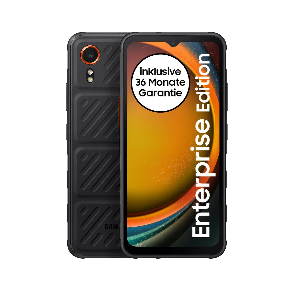 Samsung Galaxy Xcover7 Enterprise Edition 6,6 Zoll Android Smartphone 128 GB 4.050 mAh Akku wassergeschützt Schwarz