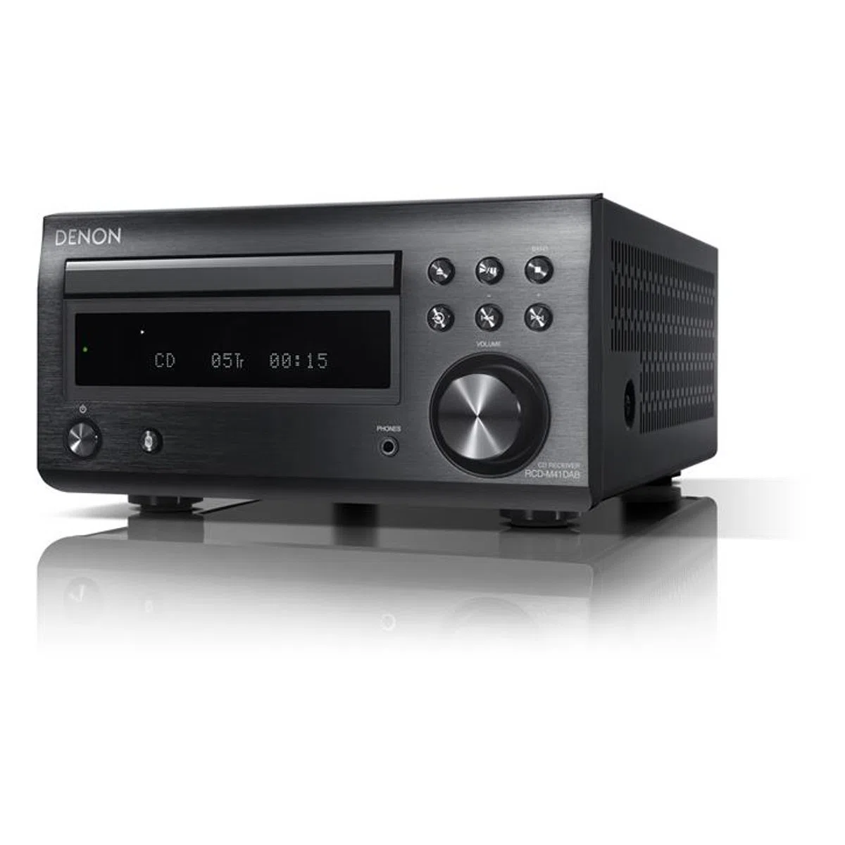 Denon RCD-M41DAB FM/DAB/CD Receiver Bluetooth Schwarz