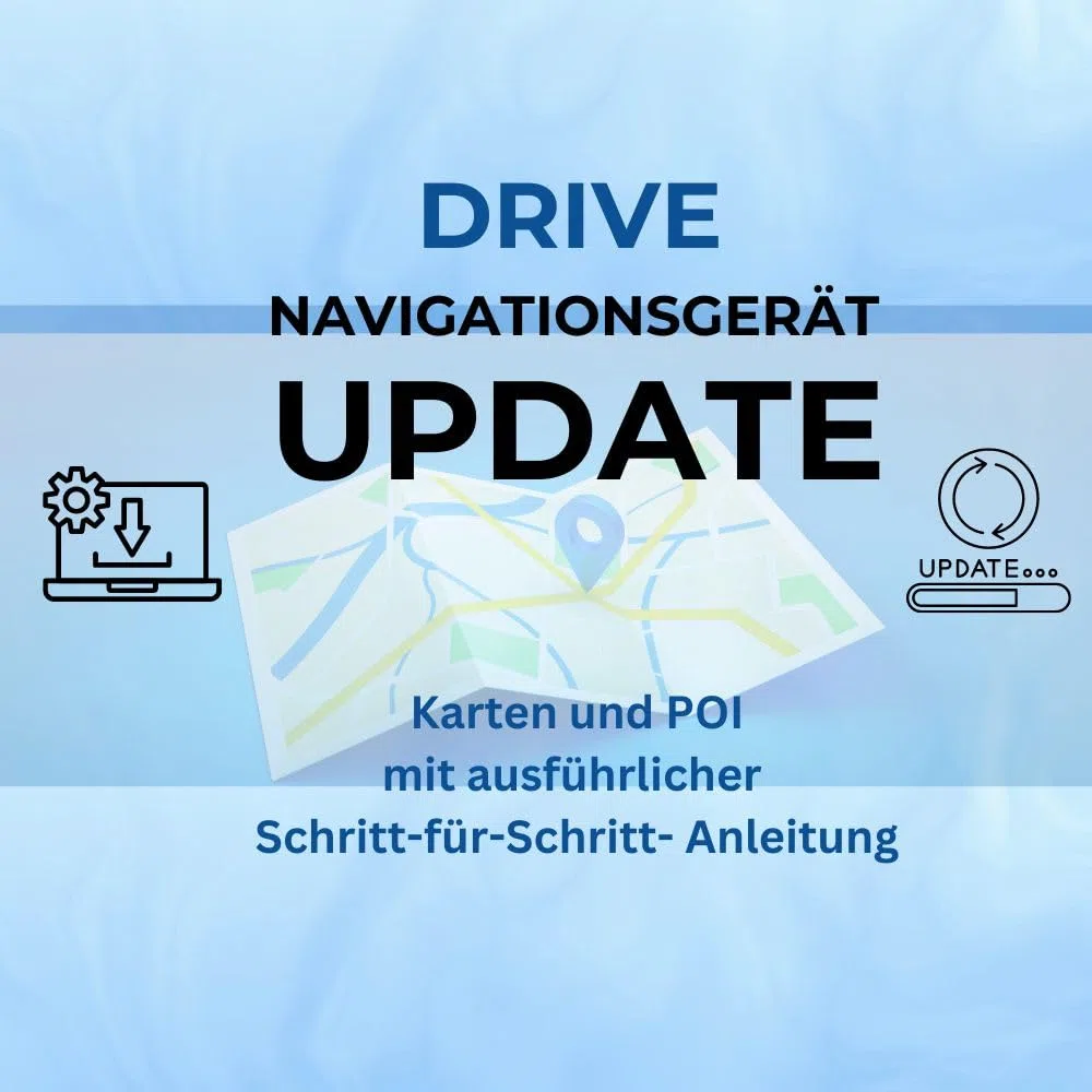 sehr großes 9 Zoll Wohnmobil GPS Navigationsgerät Drive-9.0 Display gut lesbar Touchscreen lebenslange Updates