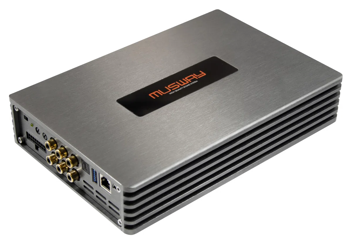 MUSWAY M6PRO-512K - Digitaler 6-Kanal Verstärker mit 10-Kanal DSP | 1,2KW Gesamtleistung