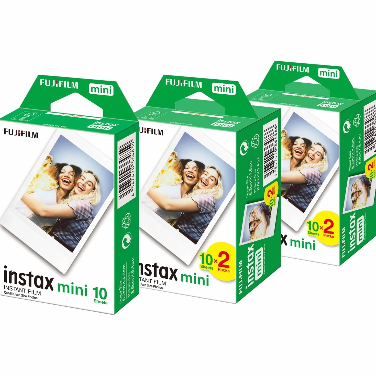 Fujifilm instax Mini Filme 50 Stück für 7-8-9-11-25-70-90