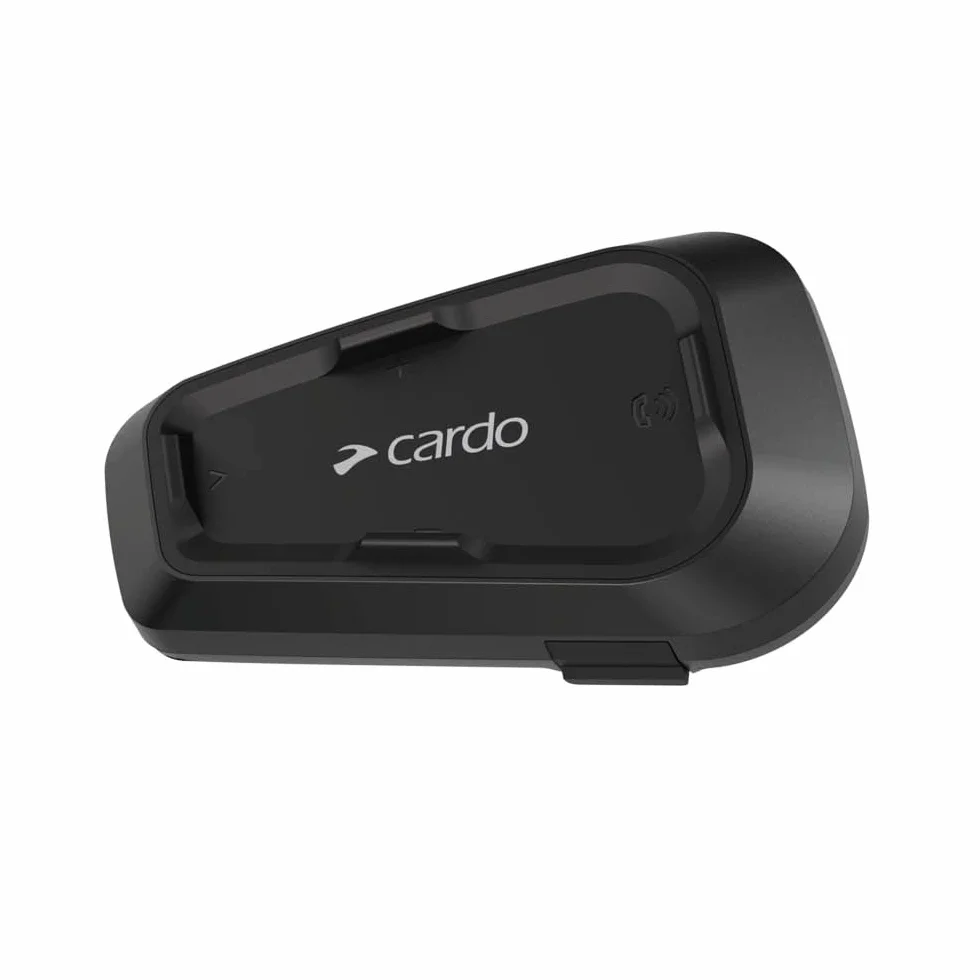 Cardo Spirit Motorrad Bluetooth Kommunikationssystem Headset - Schwarz, Einzelpackung