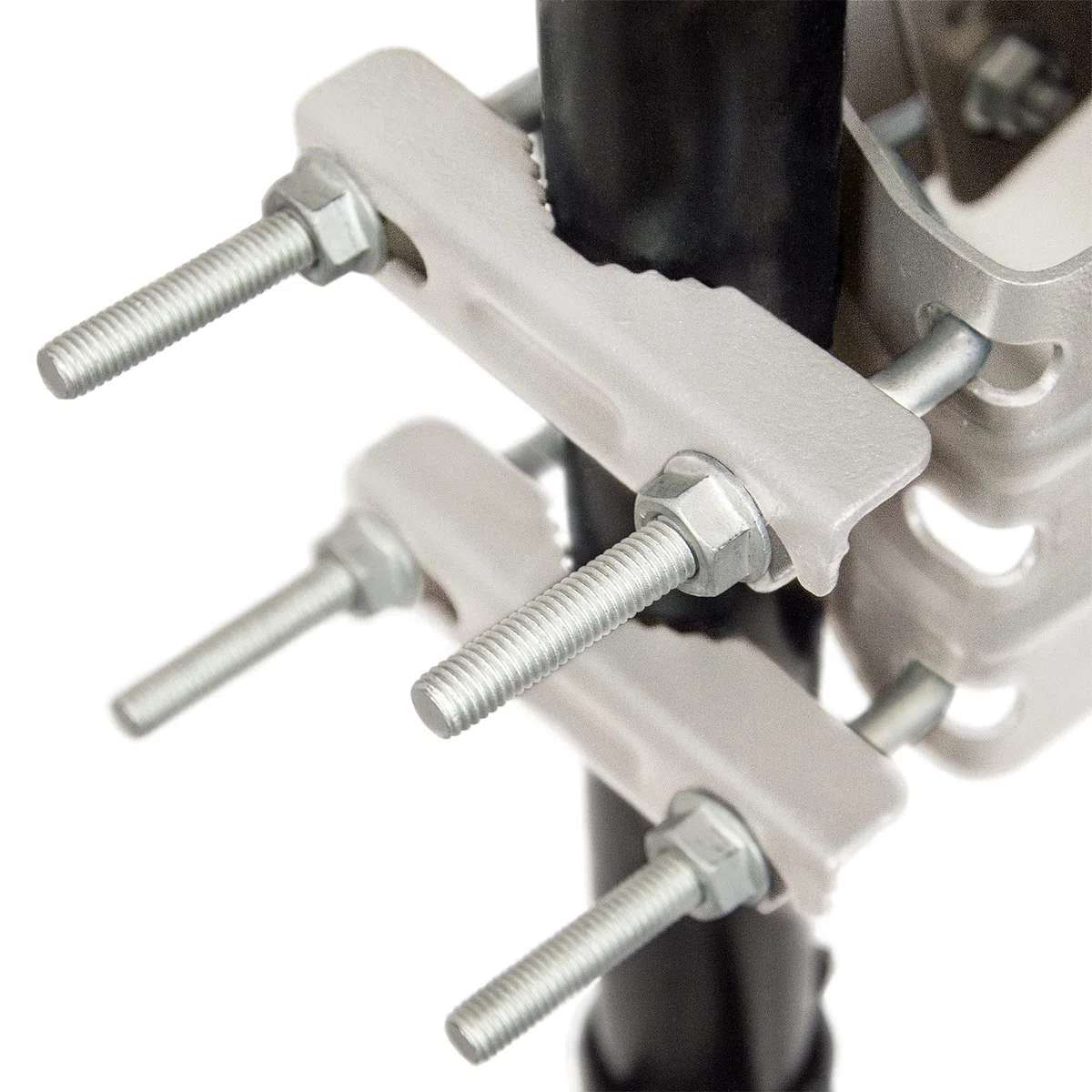 Premium X Satelliten-Komplettanlage 100cm Satellitenschüssel Aluminium Hellgrau Antenne Single LNB F-Stecker, SAT für 1 Teilnehmer
