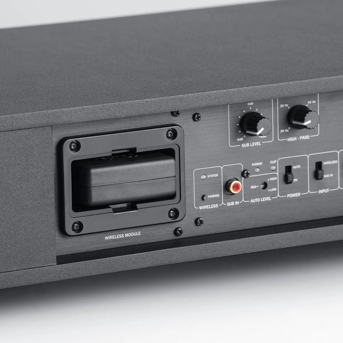 Teufel Subwoofer Wireless Modul Empfangsmodul kabellose Signal-Übertragung schwarz